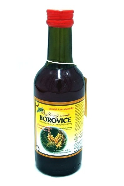 Sirup Borovica 250ml sladen fruktzou