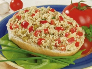 Ntierka s tofu a zemiakmi