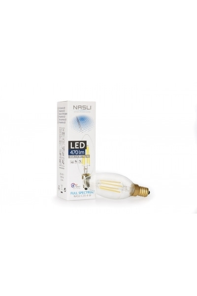 Plnospektrálna LED žiarivka NASLI 4W E14