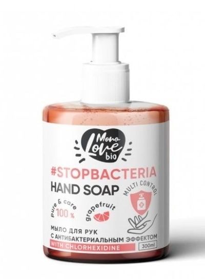 Monolove BIO Grep-čajovník antibakteriálne mydlo na ruky 300 ml