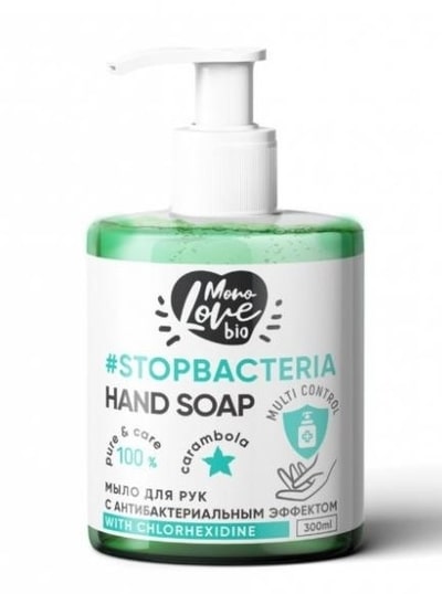 Monolove BIO Carambola-kurkuma antibakteriálne mydlo na ruky 300 ml