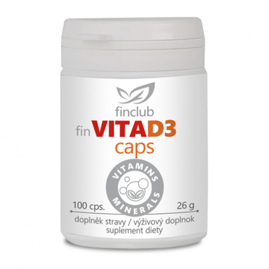 Fin VitaD3caps 100 kapsl