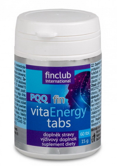 Finclub fin Vitaenergytabs 60 tabliet