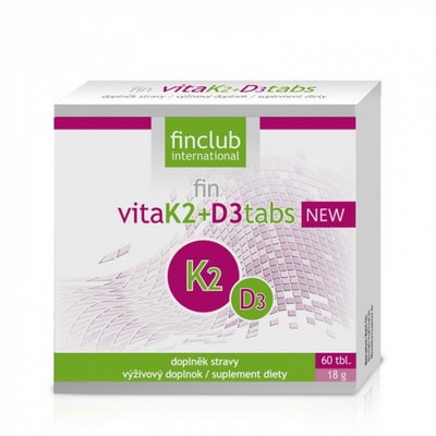 Finclub Fin VitaK2+D3tabs 60 tabliet