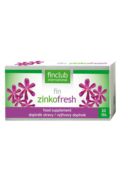 Finclub Fin Zinkofresh 20 tbl