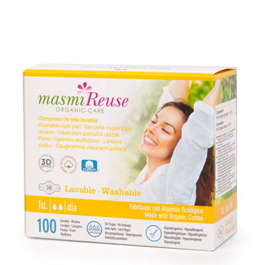 Ltkov vloka z BIO bavlny Masmi DAY s krdielkami 1 ks