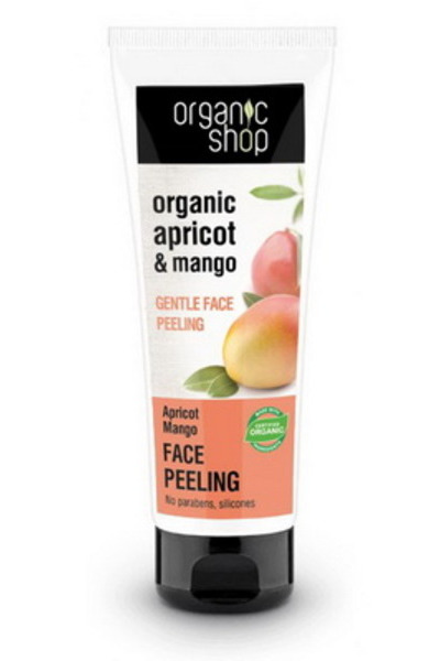 Organic Shop Marhua a mango jemn peeling na tvr 75ml