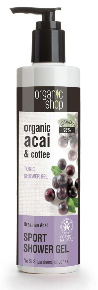 Organic Shop Sprchov gl brazilsk Acai a Kva 280ml