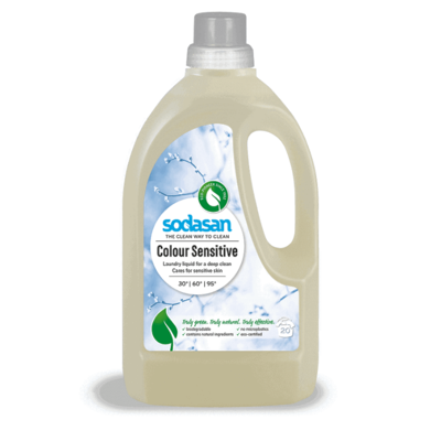 Sodasan COLOR Sensitiv tekut prac prostriedok na farebne prdlo 1,5 litra