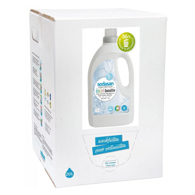 Sodasan COLOR Sensitiv tekut prac prostriedok na farebne prdlo 20 litrov