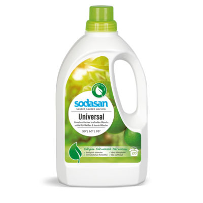 Sodasan Universal tekut prac prostriedok LIME 1,5 litra