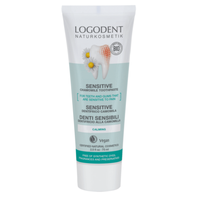 Logona Zubn pasta SENSITIVE s rumanekom 75ml