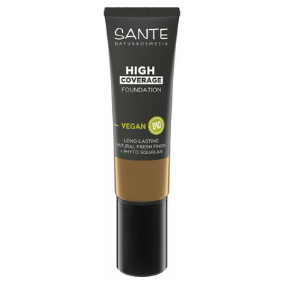 Sante High Coverage Foundation make-up 08 Warm Chestnut 25ml