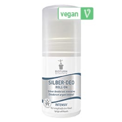 BIOTURM Deo roll-on so striebrom INTENSIVE 50ml